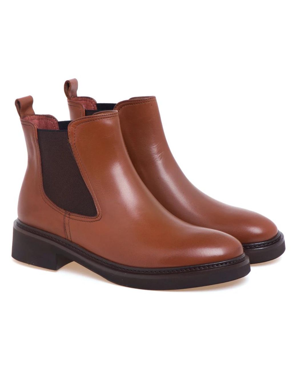 Calpierre Brown Chelsea Boots
