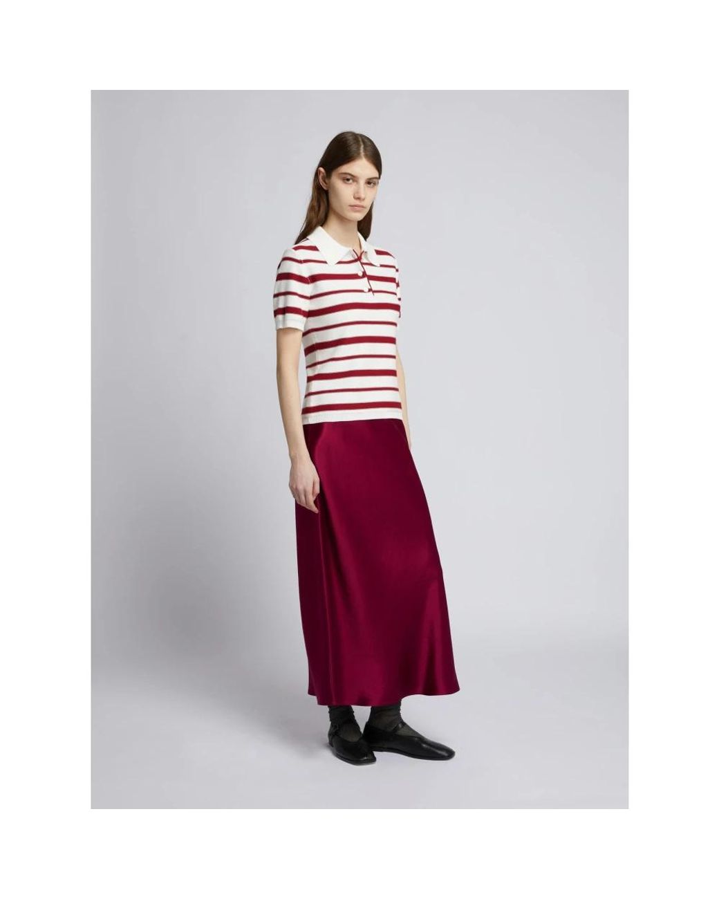 Max Mara Red Polo Shirts