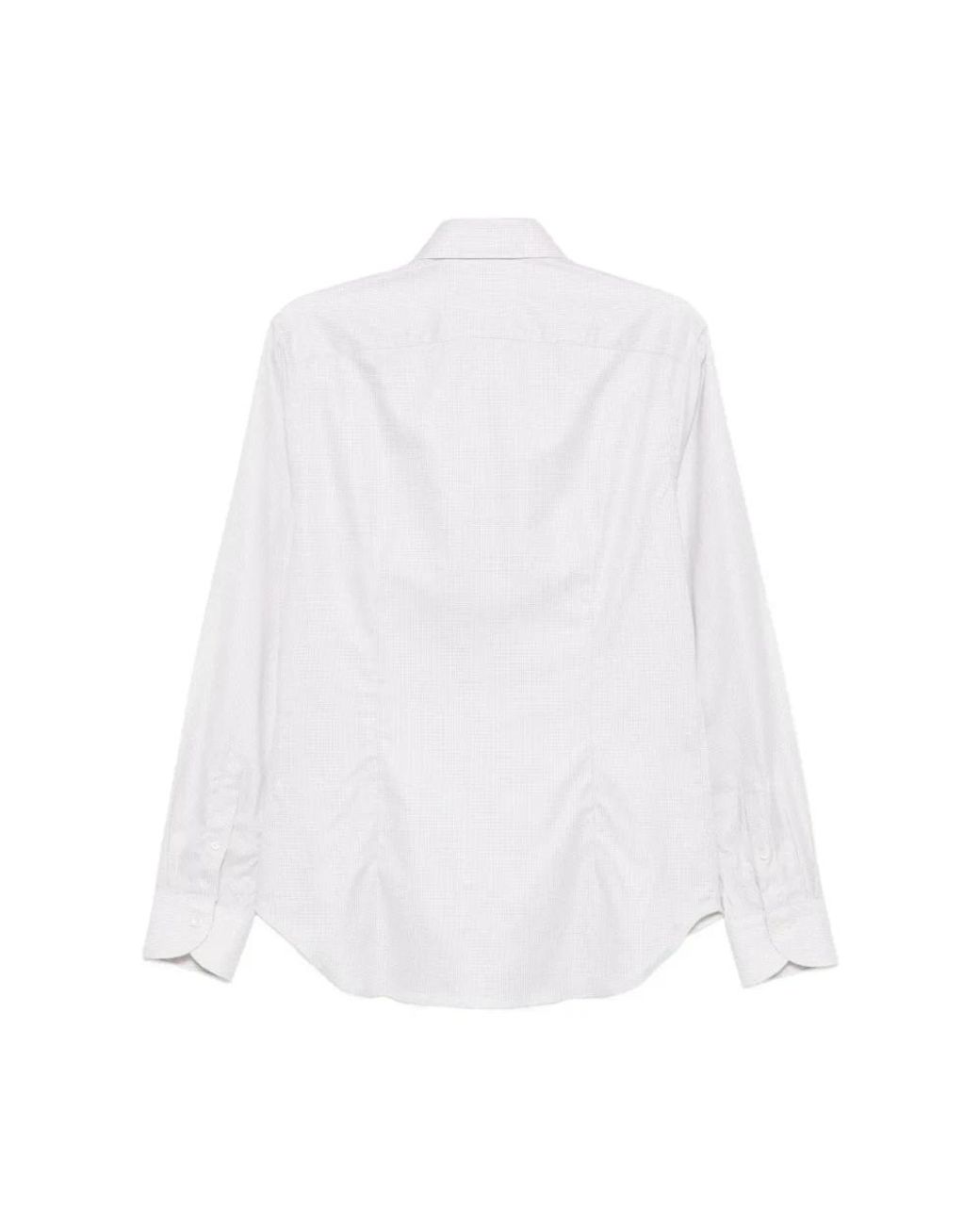 Canali White Formal Shirts for men