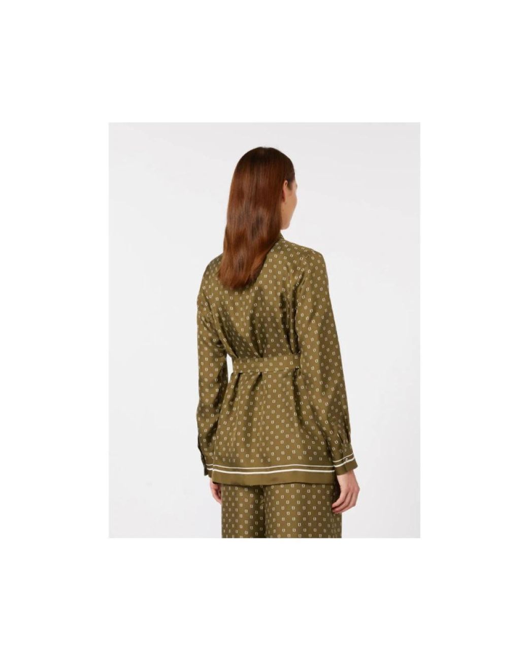 Max Mara Metallic Shirts