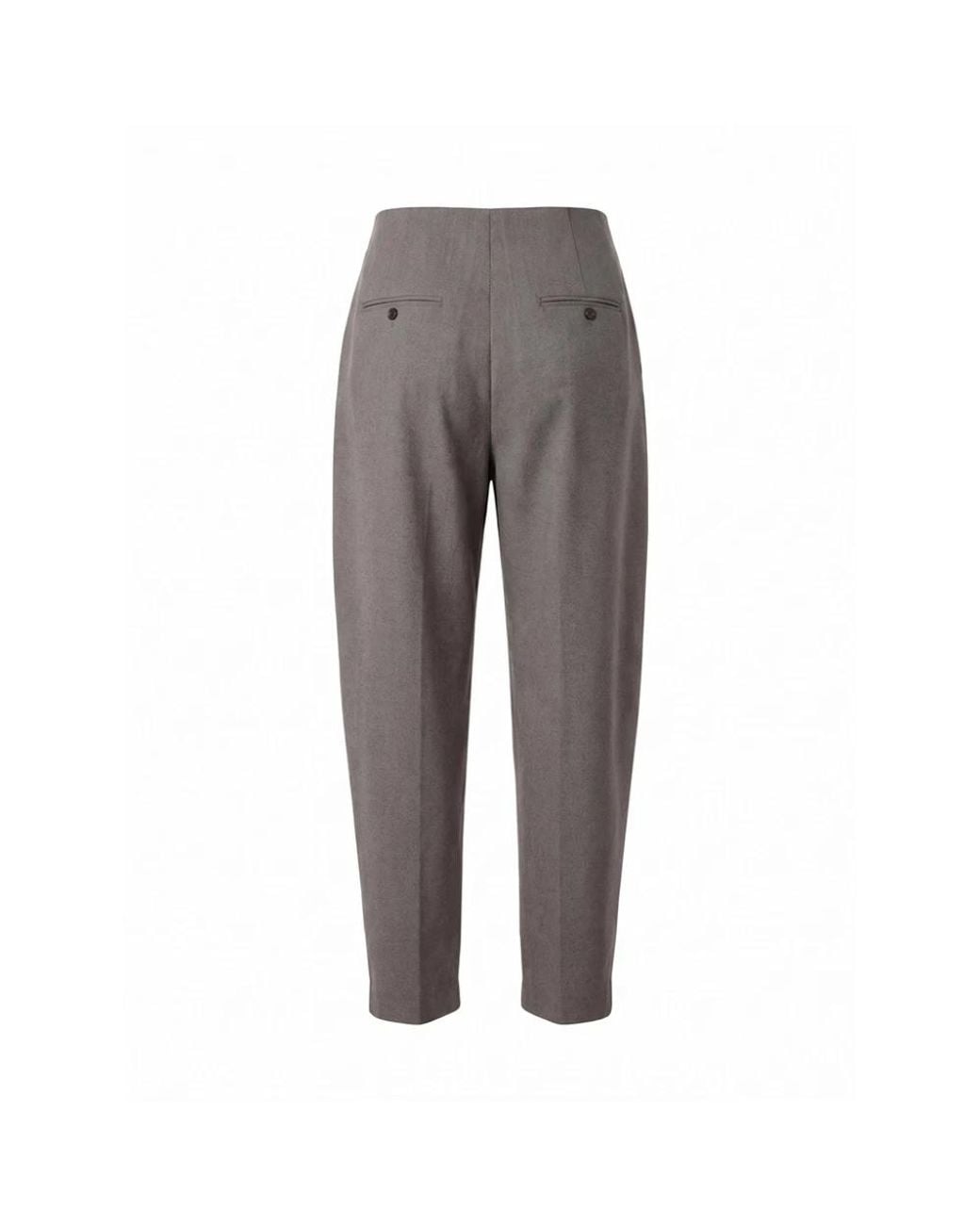 Jacquemus Gray Straight Trousers