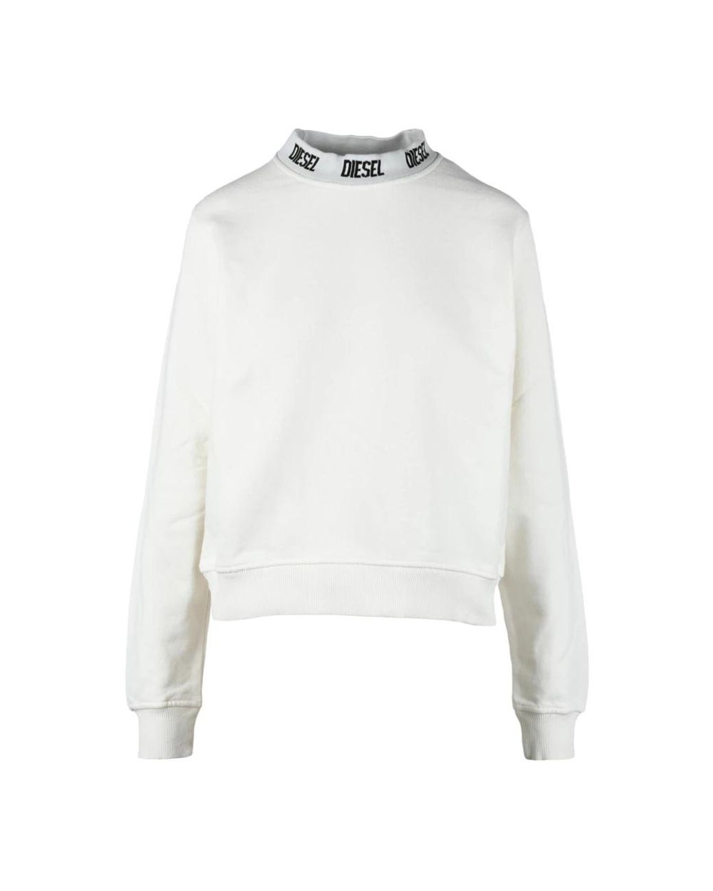 DIESEL White Sweatshirts