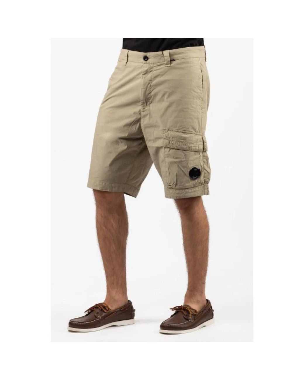C P Company Natural Casual Shorts for men