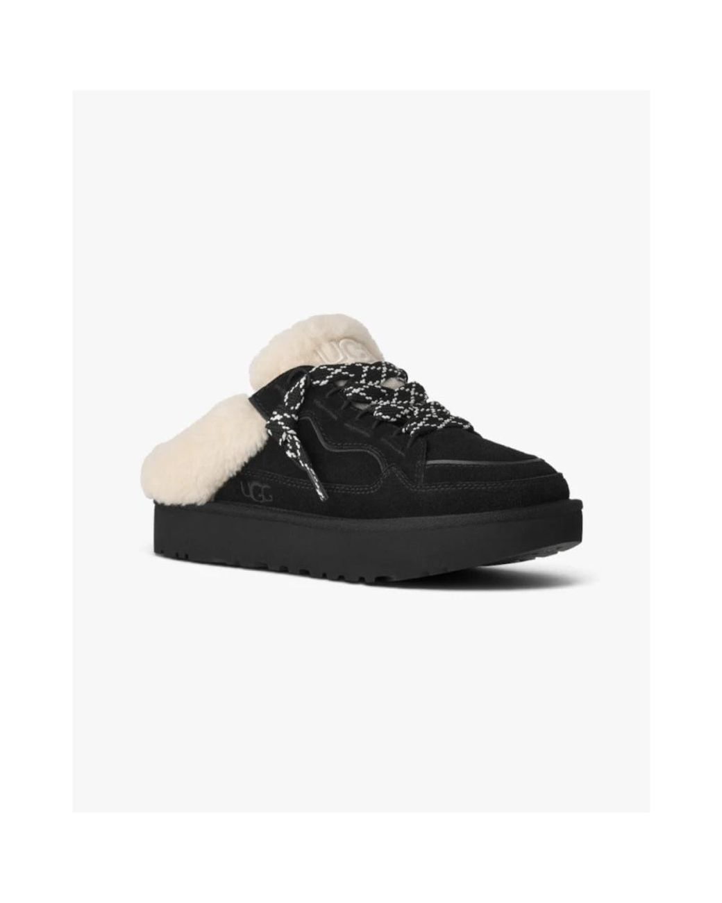 Ugg Black Lowmel Mule