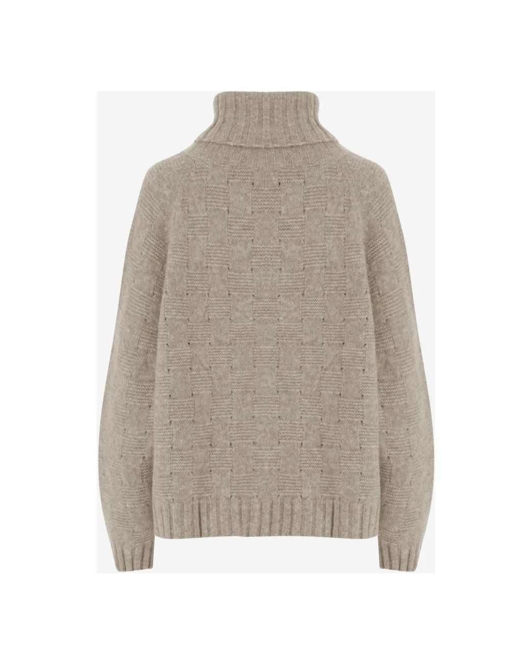 Allude Gray Cashmere Knitwear