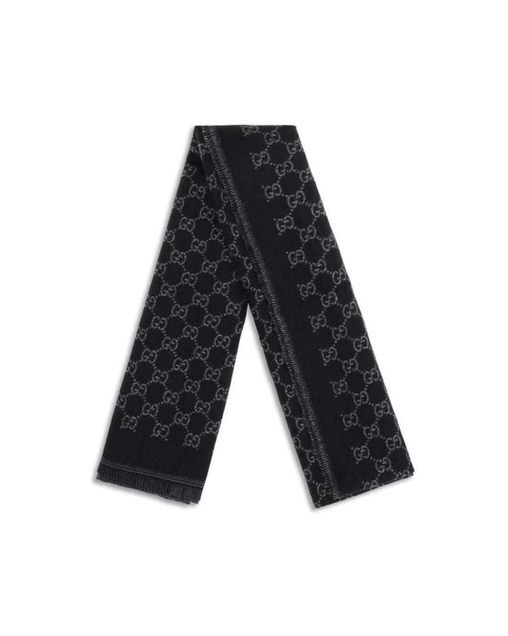 Gucci Black Winter Scarves