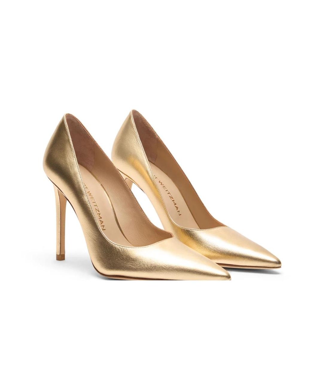 Stuart Weitzman Metallic Pumps
