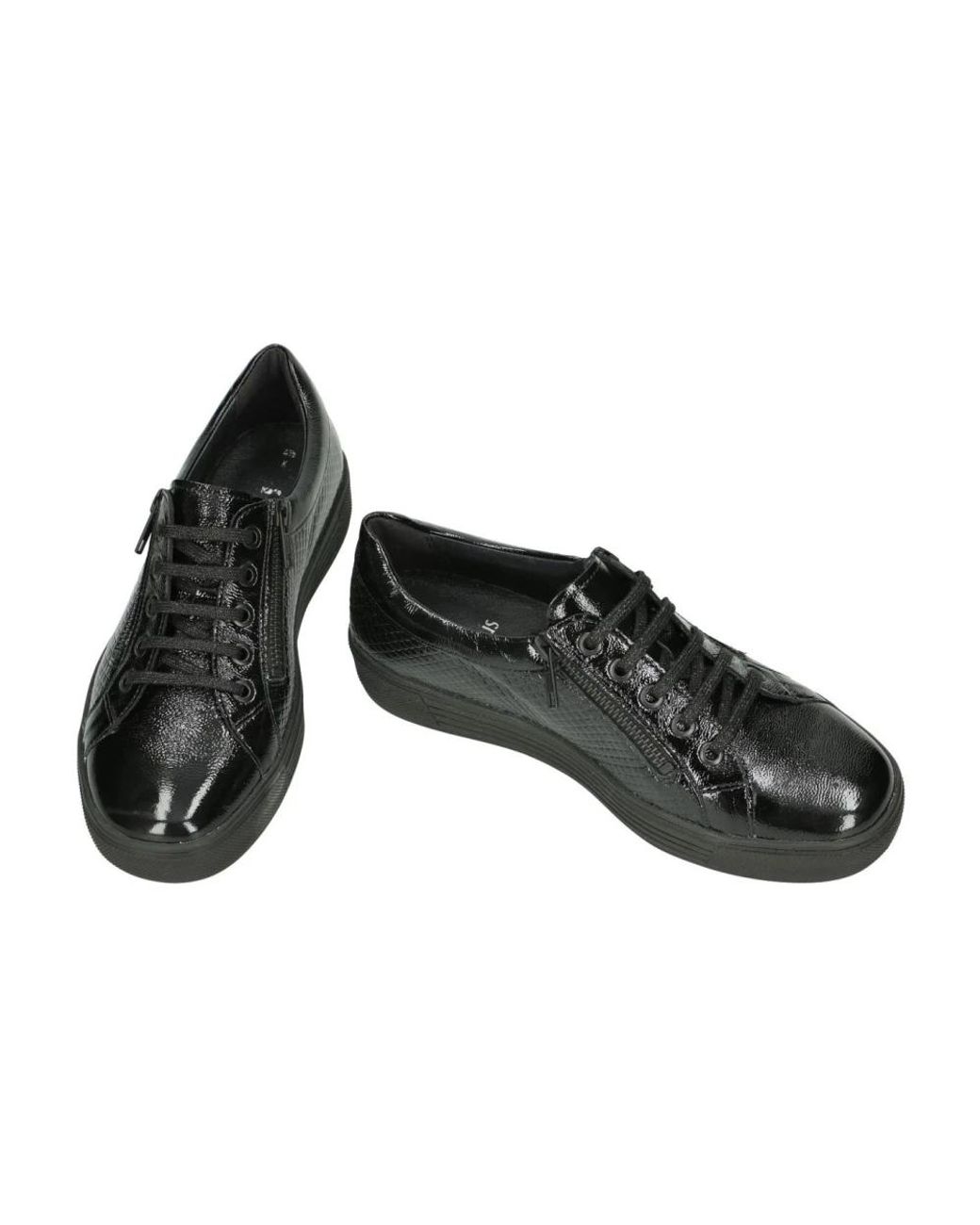 SOLIDUS Black Kaja Sneaker