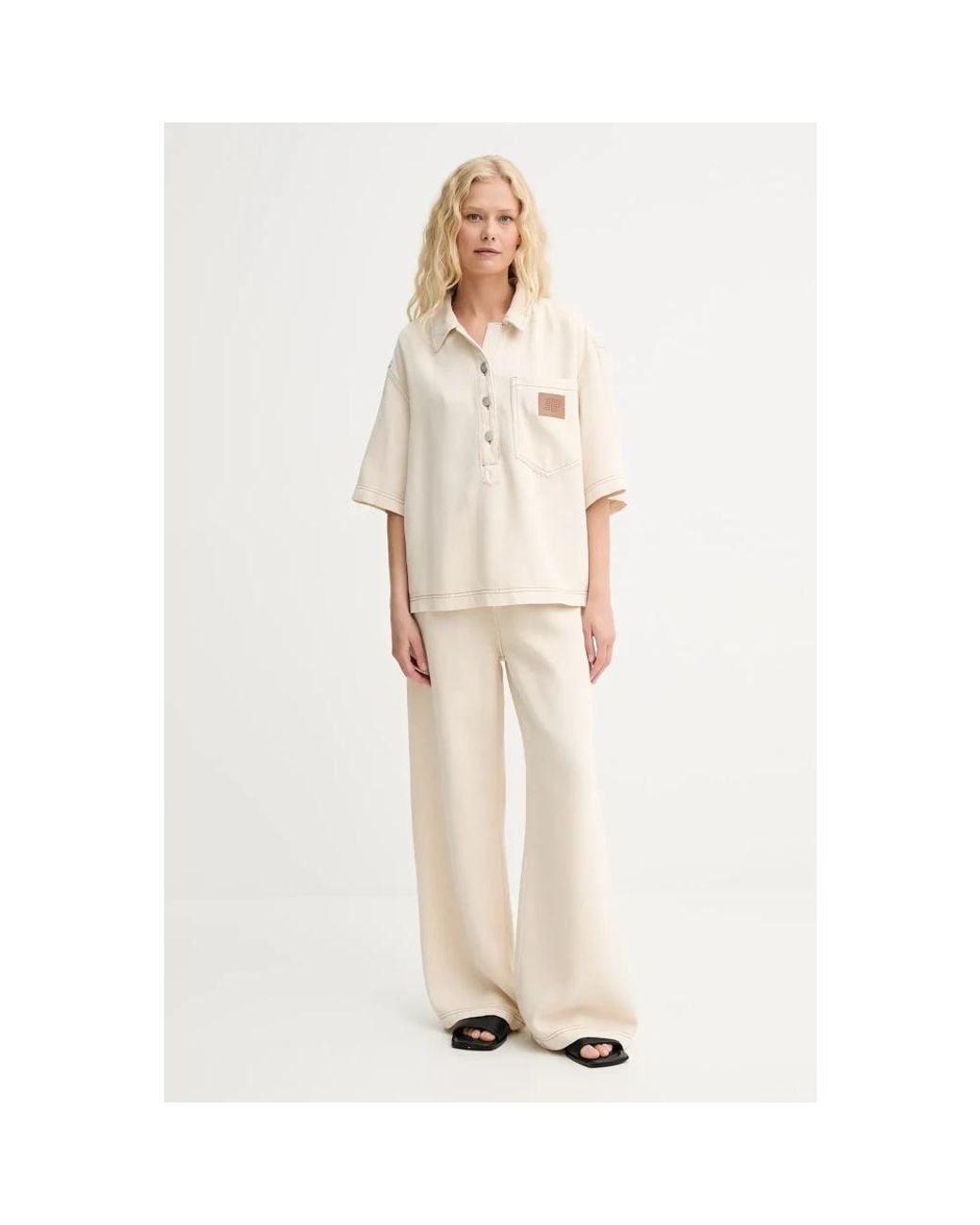 Blouses Munthe en coloris Natural
