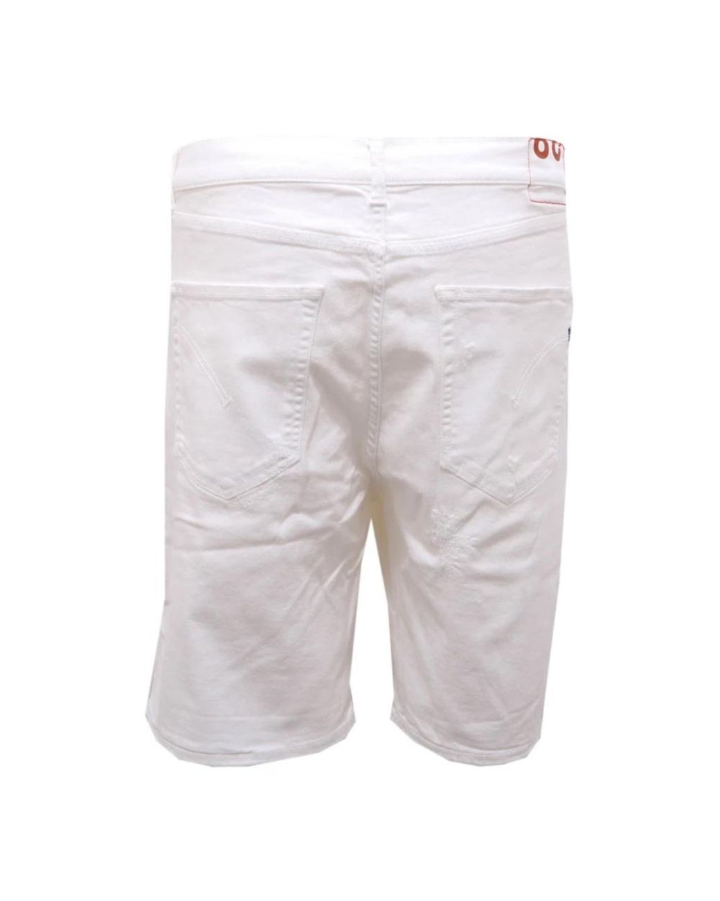 Dondup White Casual Shorts for men