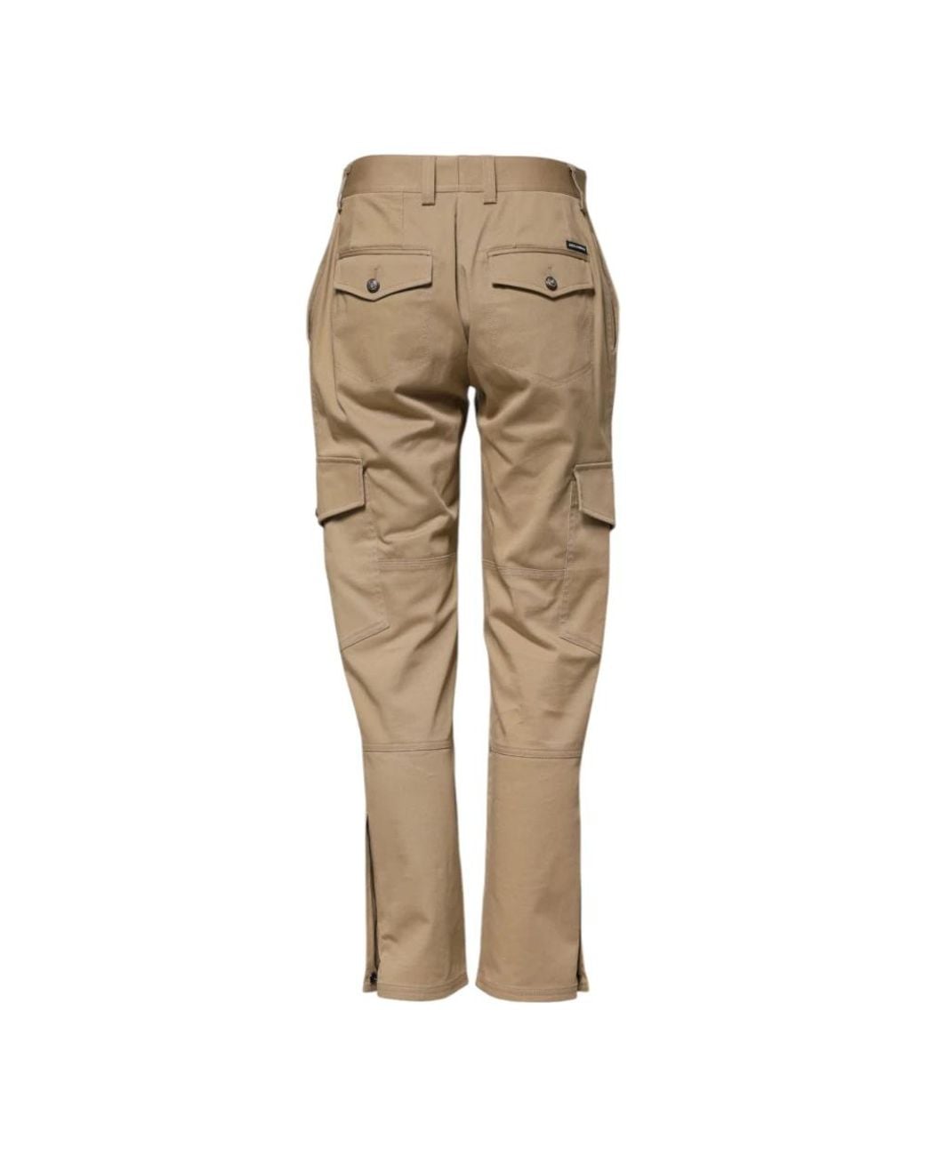 Dolce & Gabbana Natural Slim-Fit Trousers