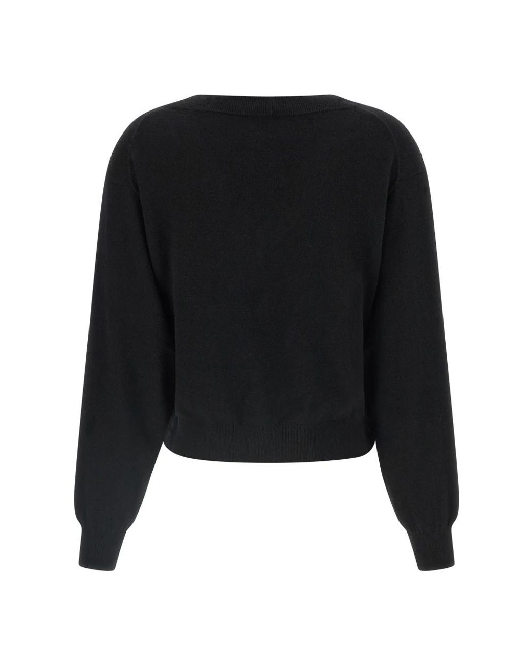 Nude Black V-Neck Knitwear