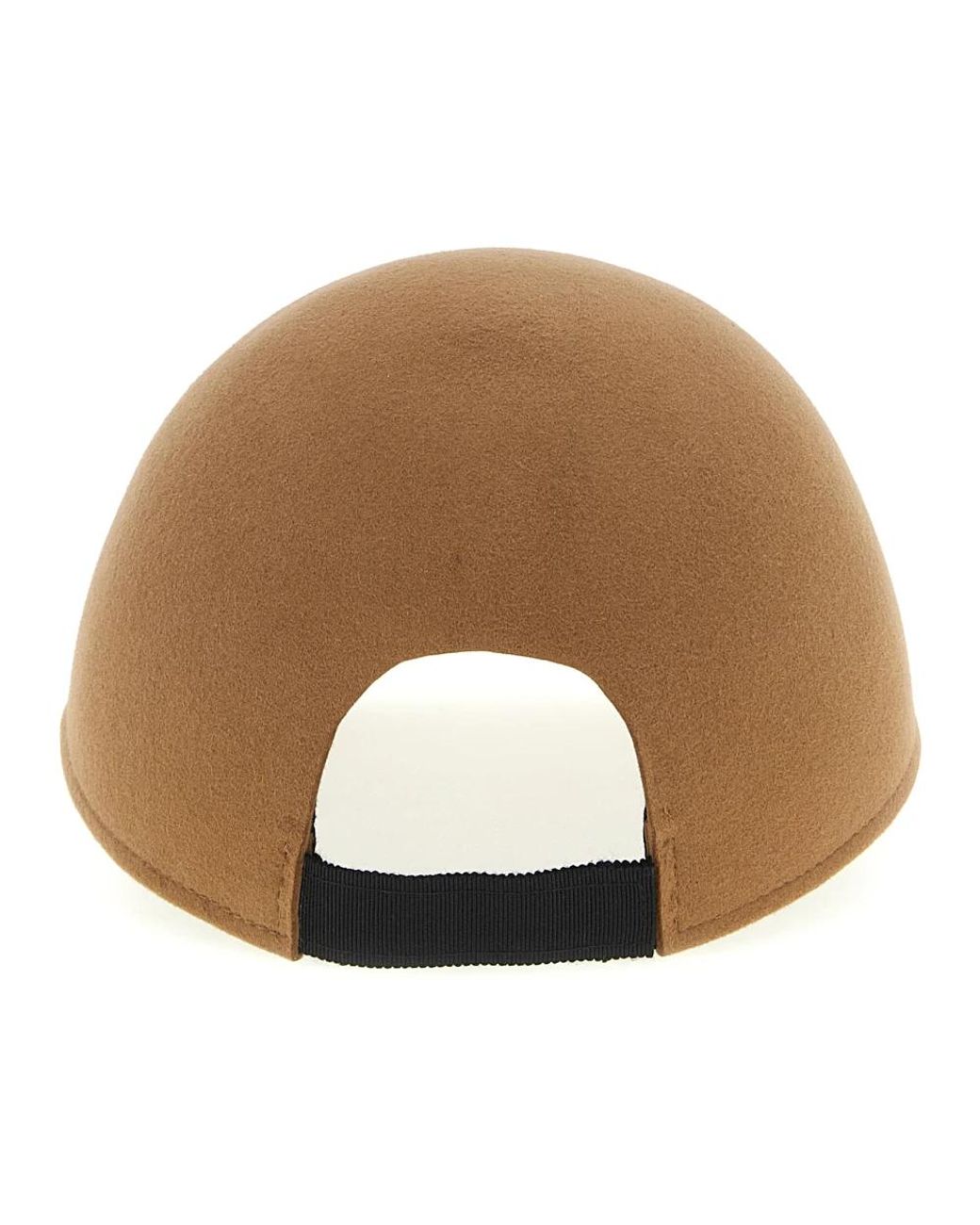 Maison Michel Brown Hats & Caps