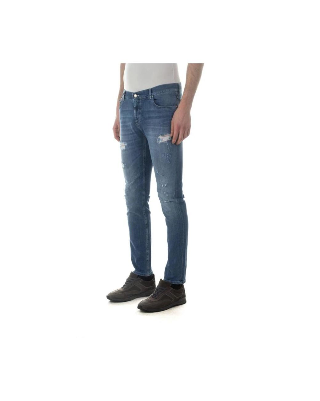 Daniele Alessandrini Blue Slim-Fit Jeans for men