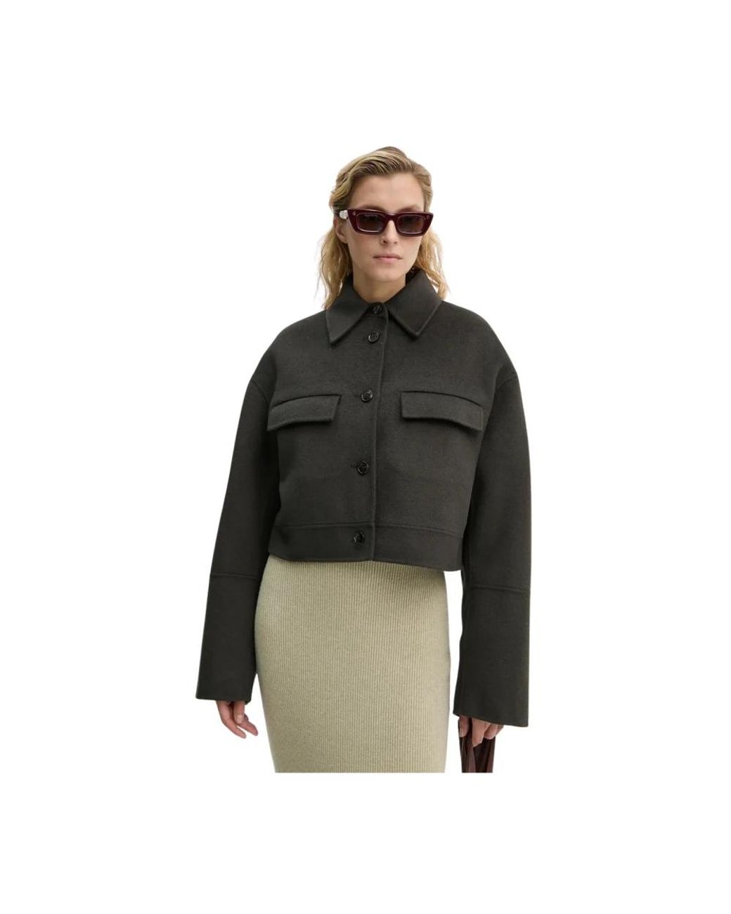 Nanushka Nevelle Jacket in het Black