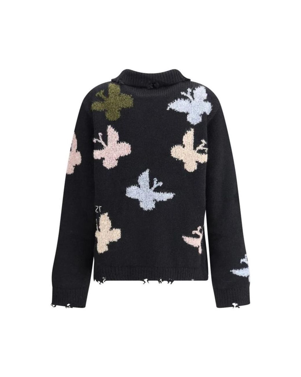 BAZISZT Black Round-Neck Knitwear