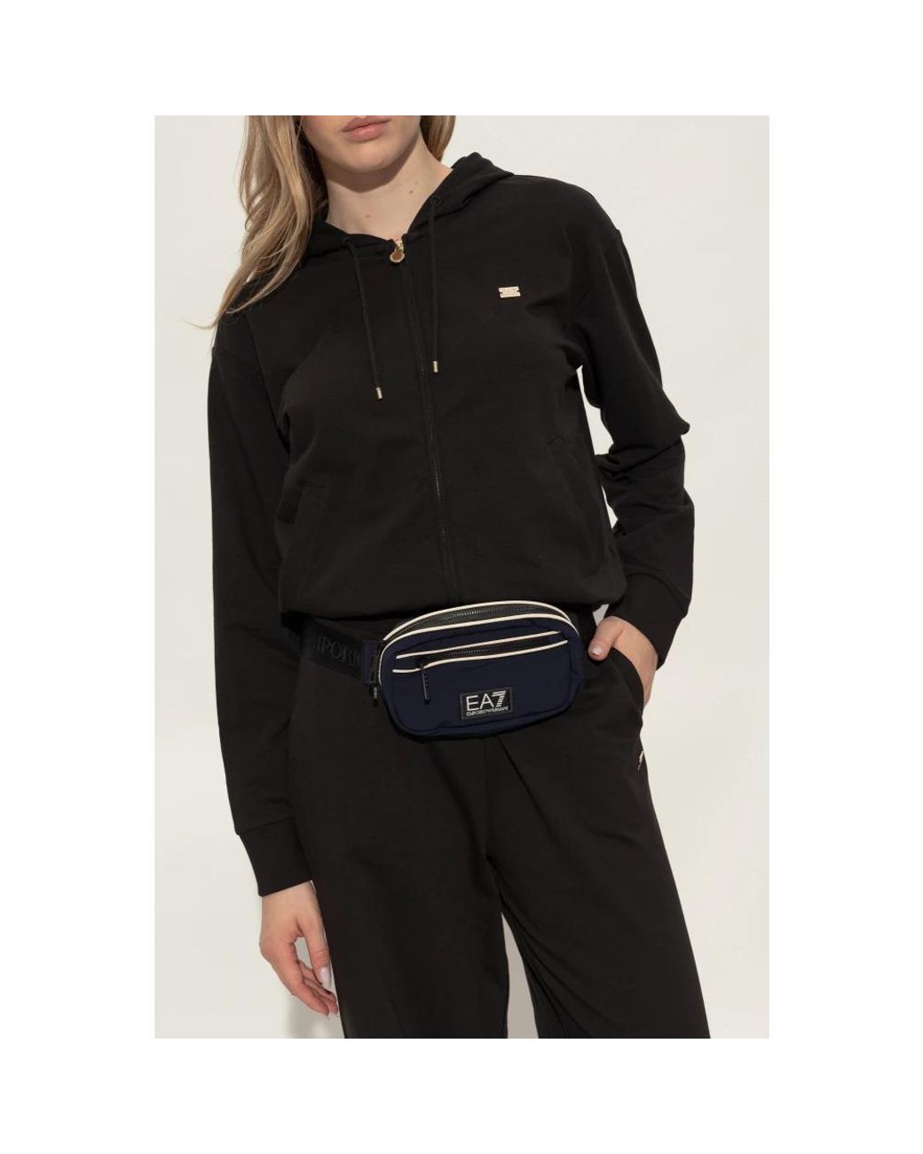 EA7 Blue Bauchtasche