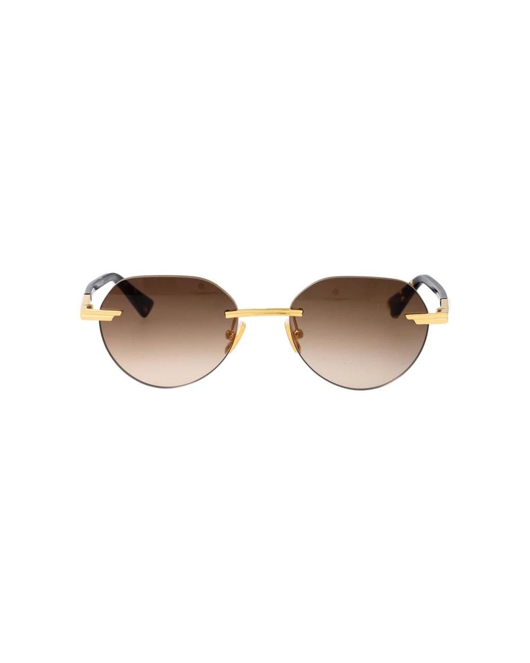 Bottega Veneta Brown Sunglasses for men