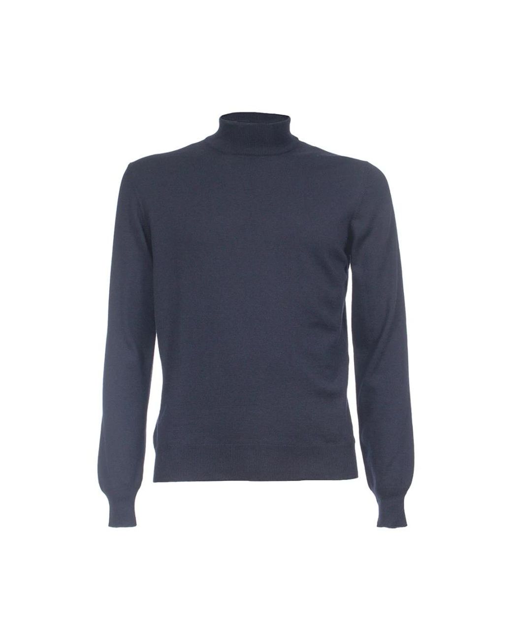 Gran Sasso Blue Turtlenecks for men