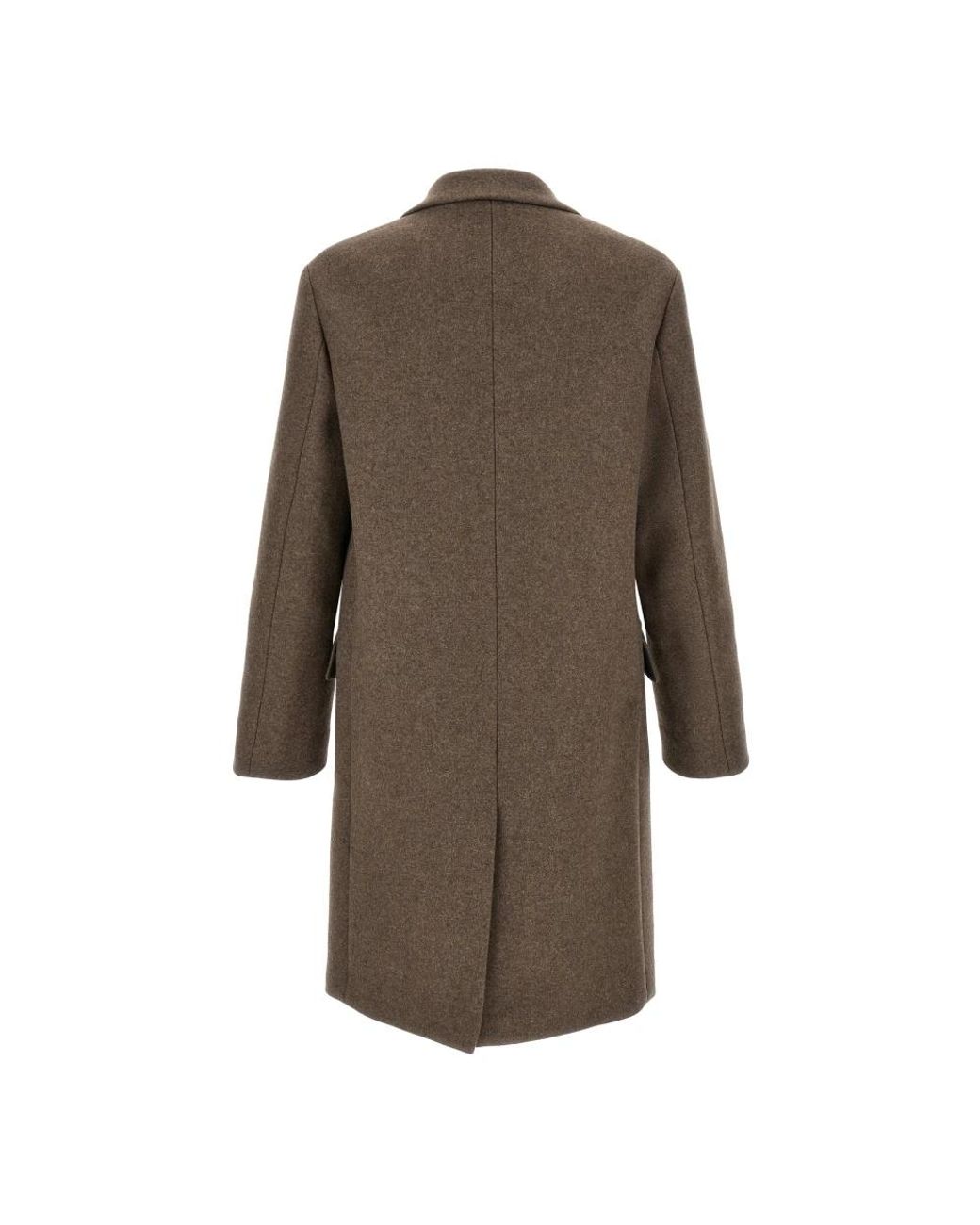 Dries Van Noten Brown Single-Breasted Coats for men