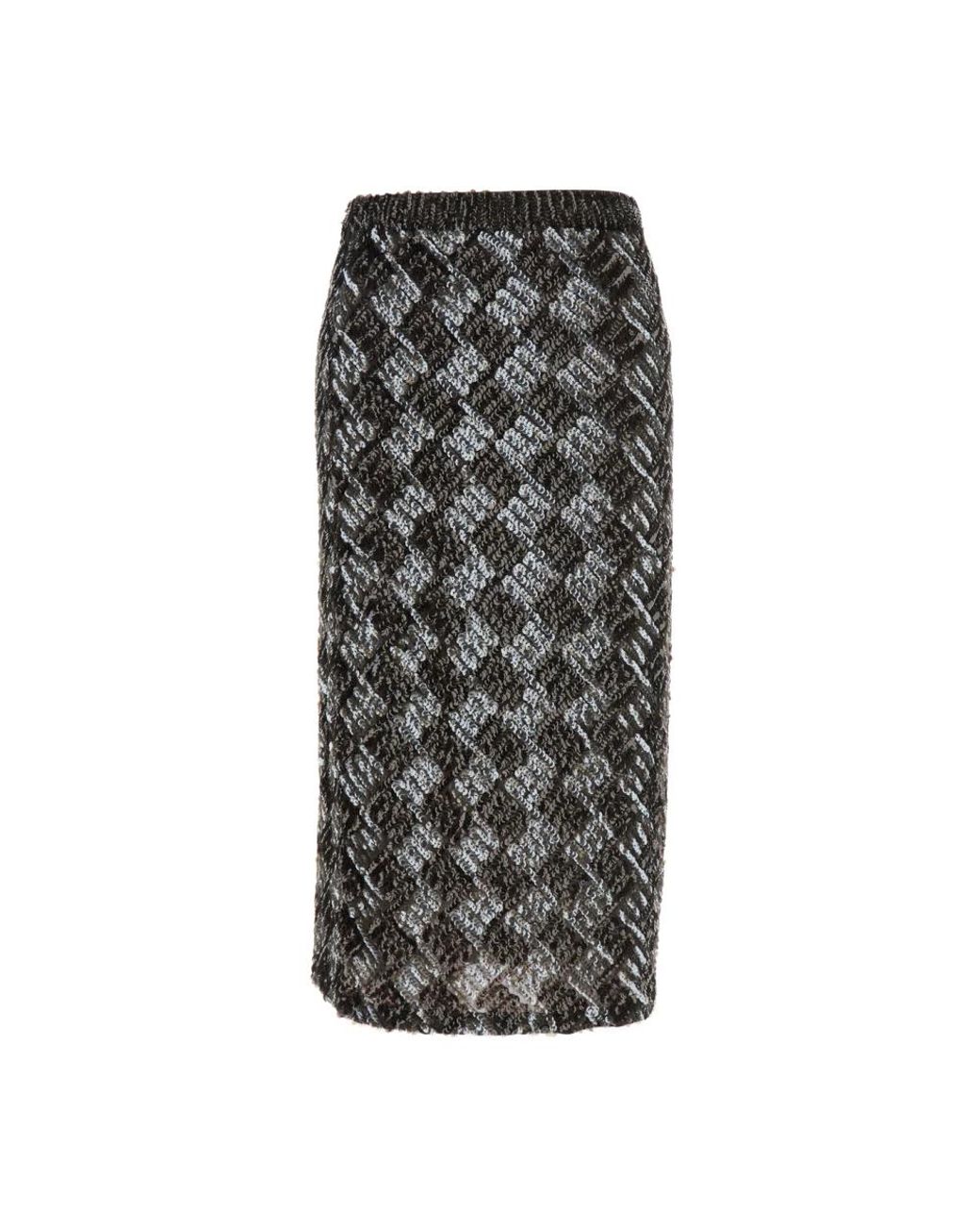 Midi Skirts P.A.R.O.S.H. de color Gray