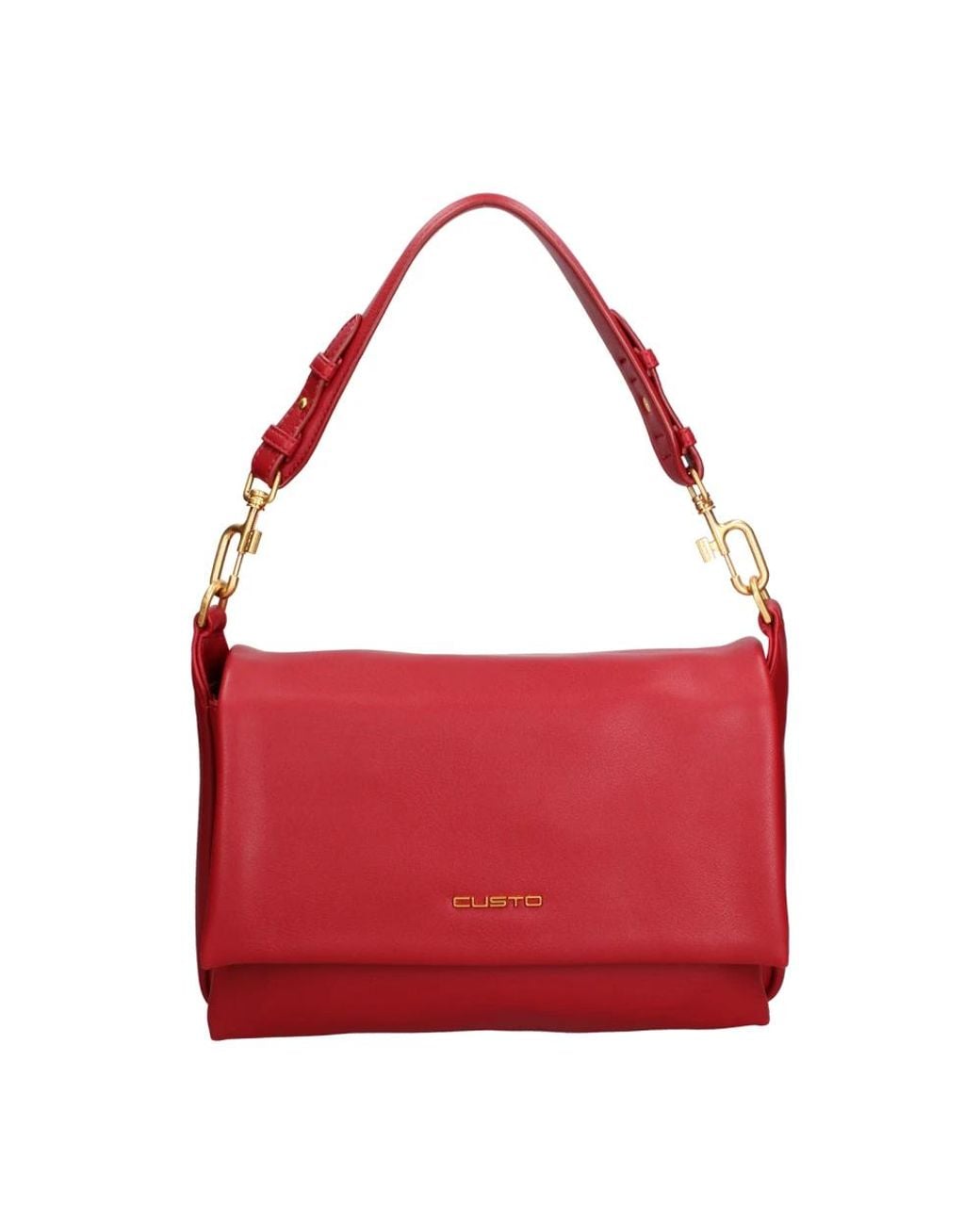 Shoulder Bags di Custoline in Red