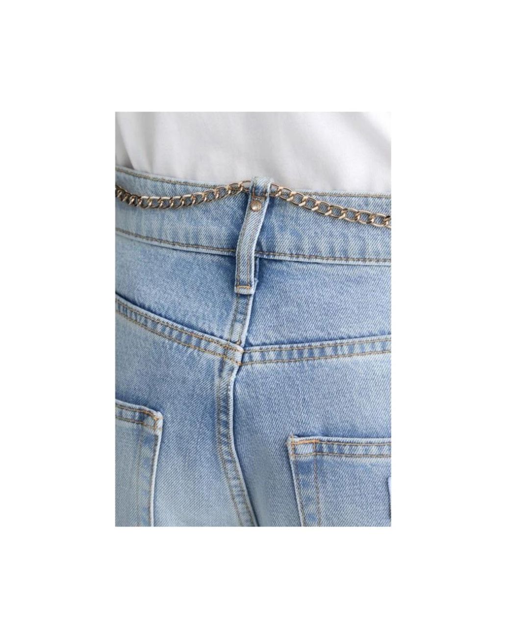 Liu Jo Blue Straight Jeans