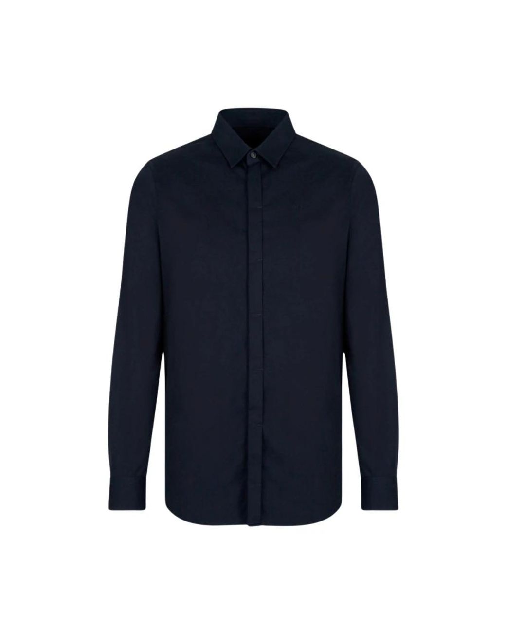 ARMANI EXCHANGE Blue Casual Shirts for men
