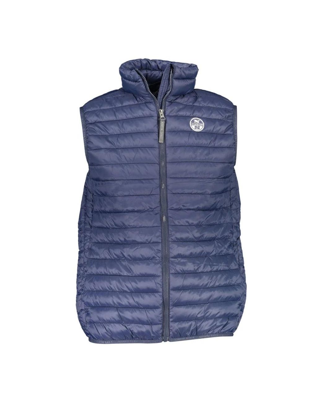 North Sails Blue Waistcoats for men