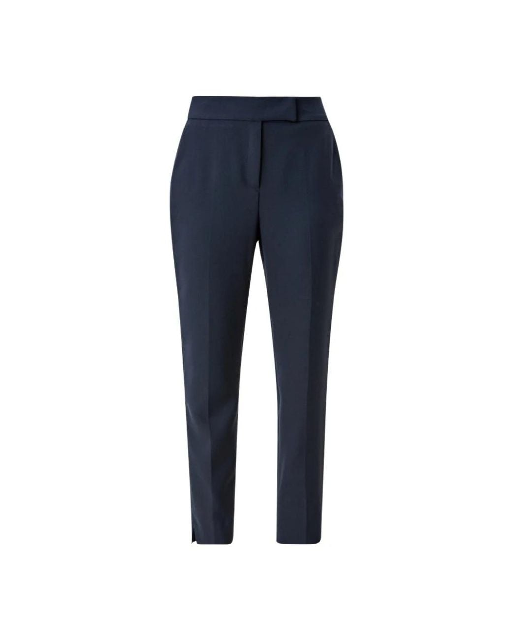 S.oliver Broeken ,Blauw ,Polyester Suit Broeken in het Blue