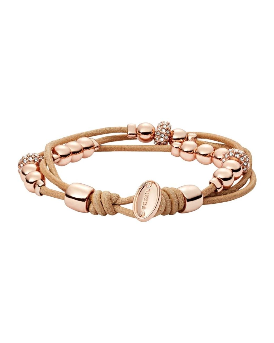 Fossil Accessoires ,Bracelets in het Metallic