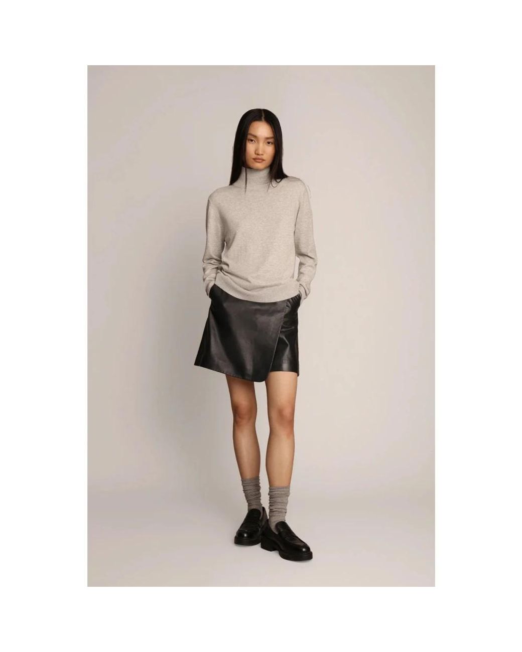 Munthe Gray Turtlenecks