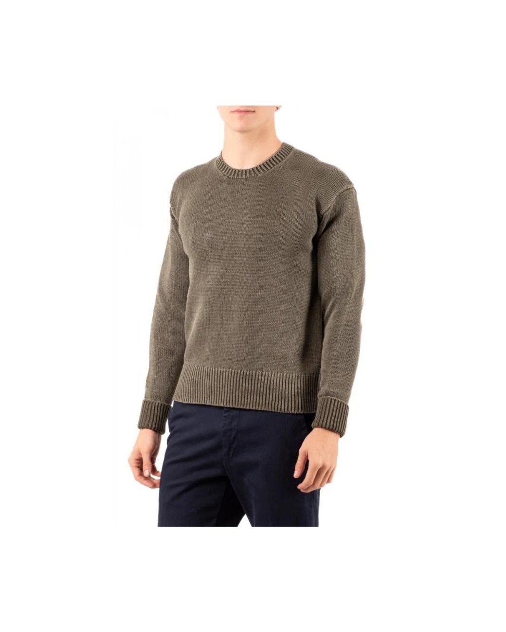 Ralph Lauren Brown Round-Neck Knitwear for men