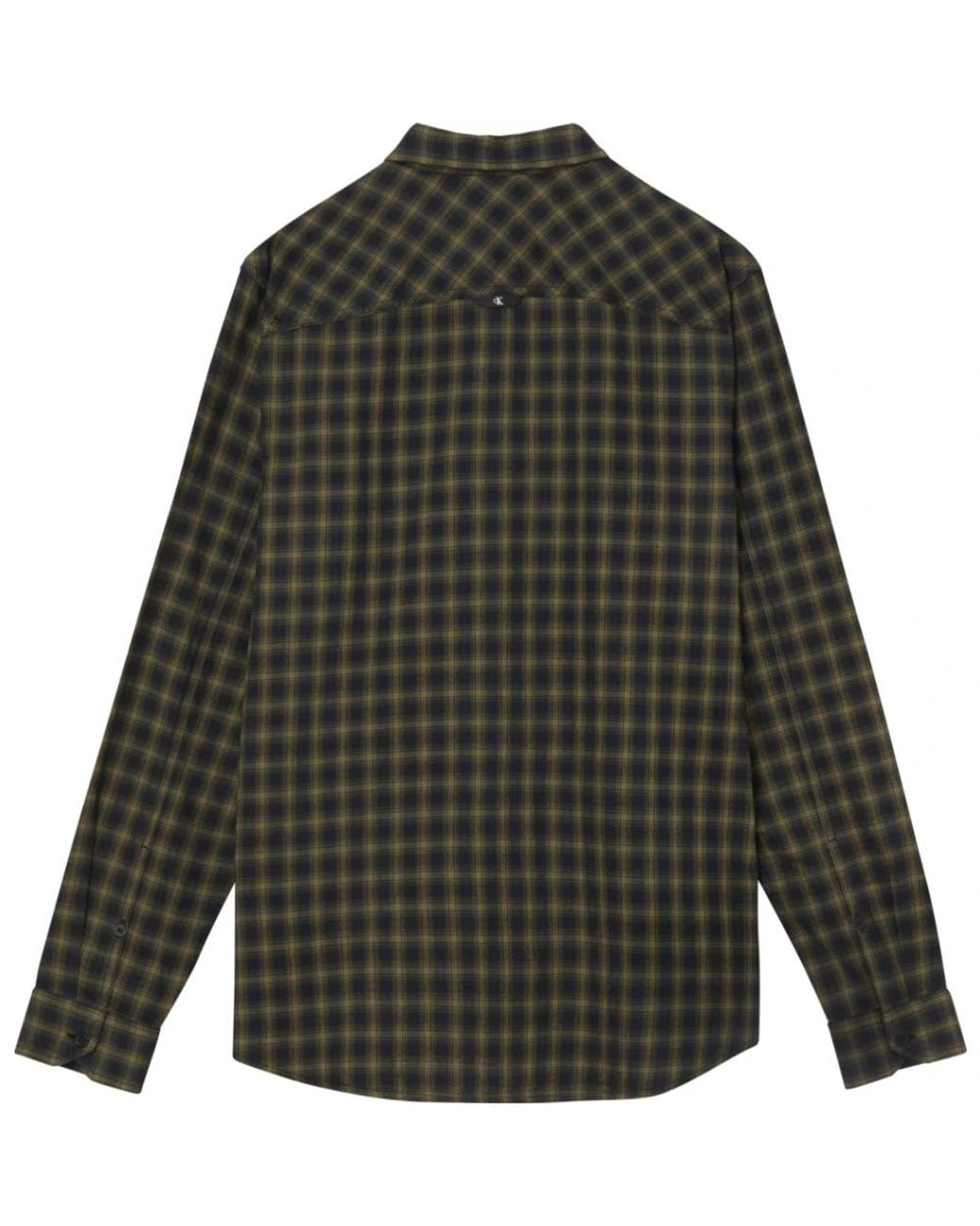 Calvin Klein Green Casual Shirts for men