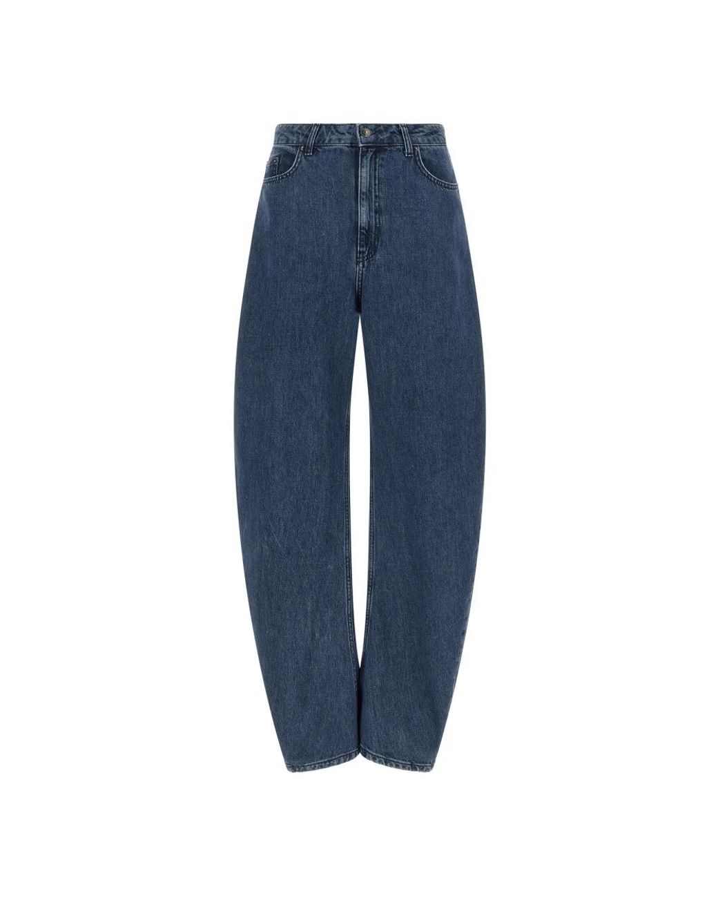 ROTATE BIRGER CHRISTENSEN Blue Loose Fit Jeans