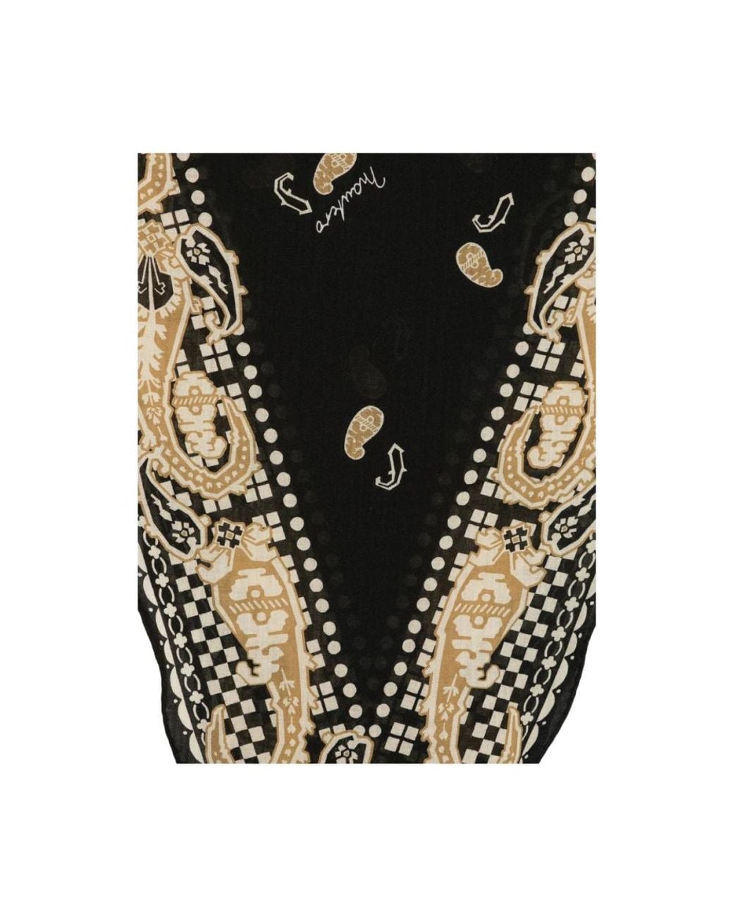 Winter Scarves di Mantero 1902 in Black