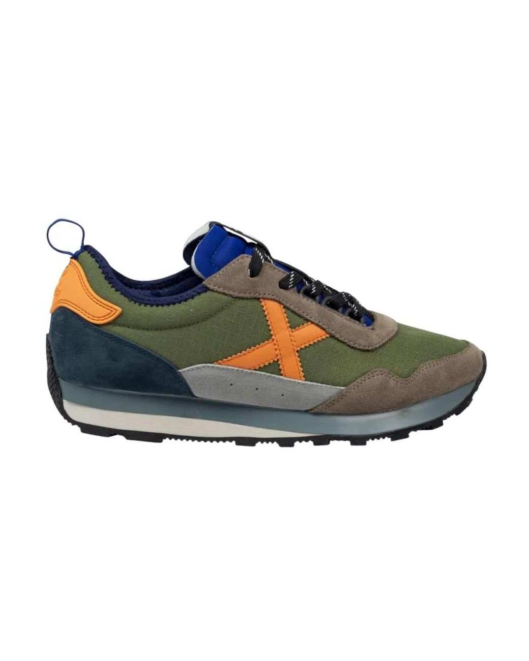Munich Schoenen ,Veelkleurig ,Retro Urban Sneakers in het Gray voor heren