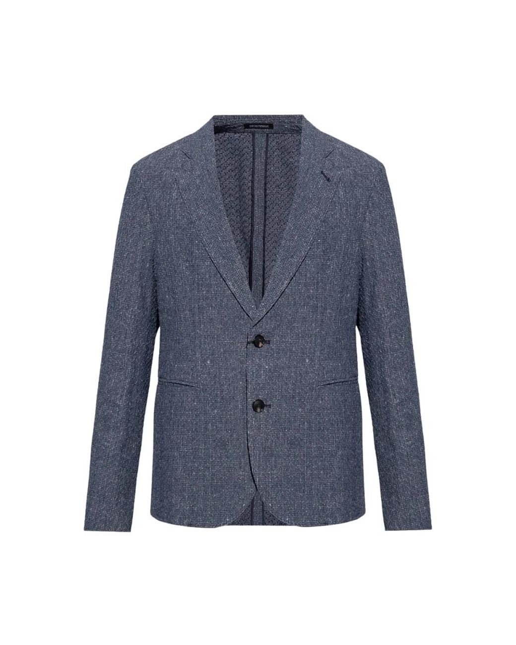 Emporio Armani Blue Blazers for men