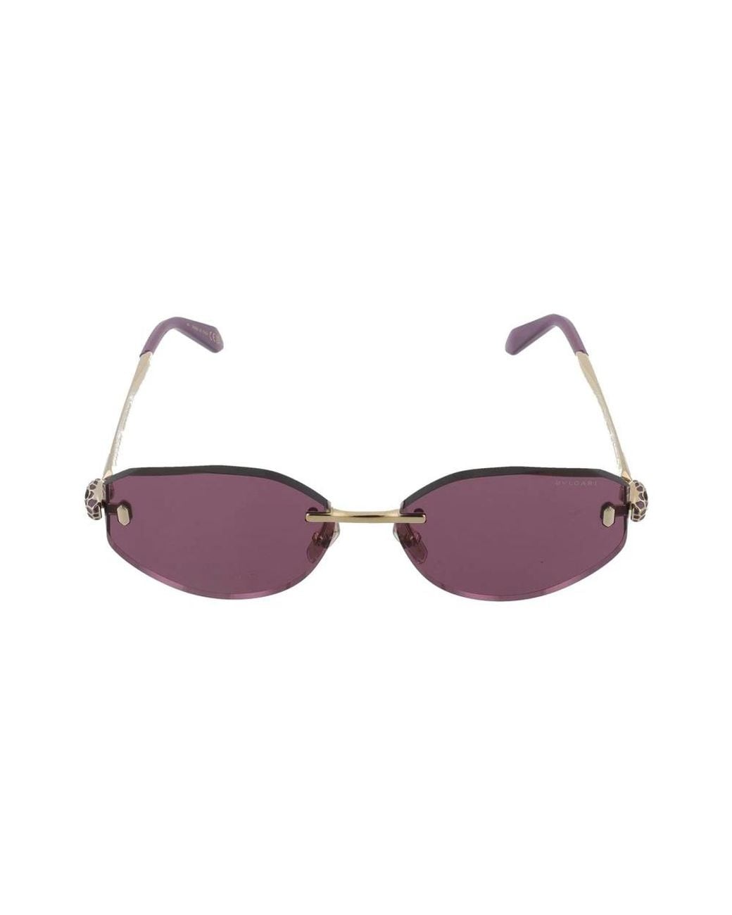 BVLGARI Purple Sunglasses