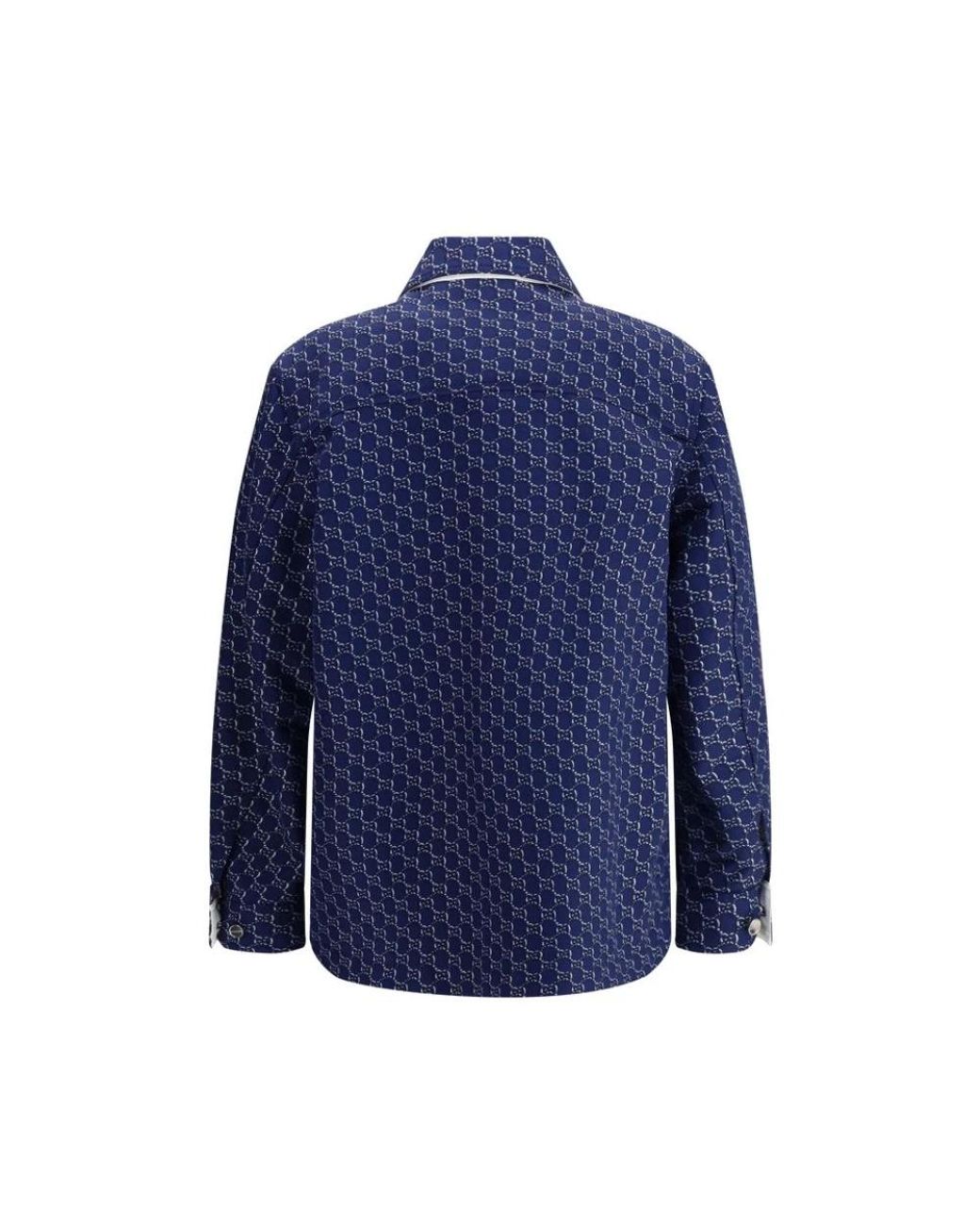 Gucci Blue Casual Shirts for men