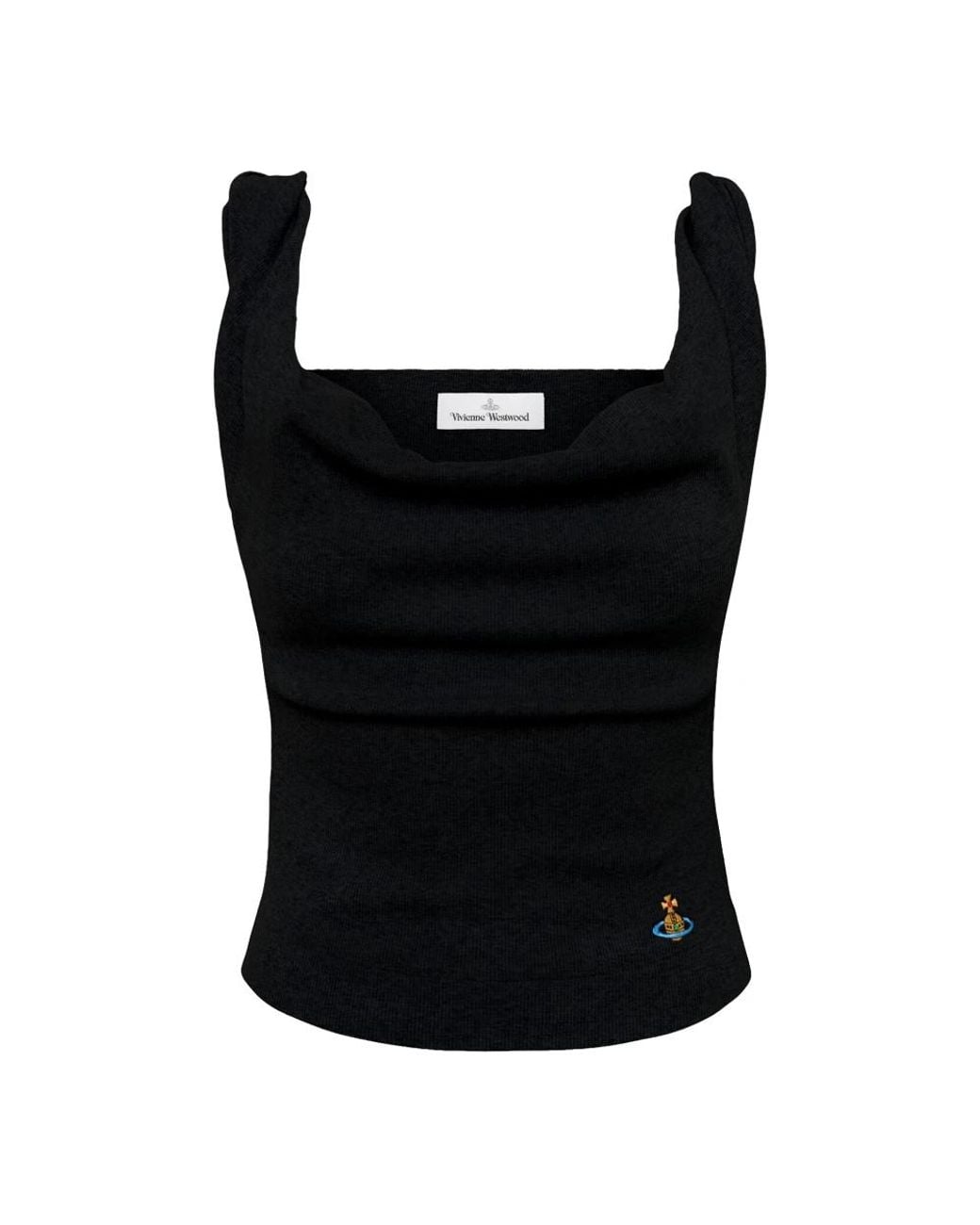 Vivienne Westwood Black Sleeveless Tops
