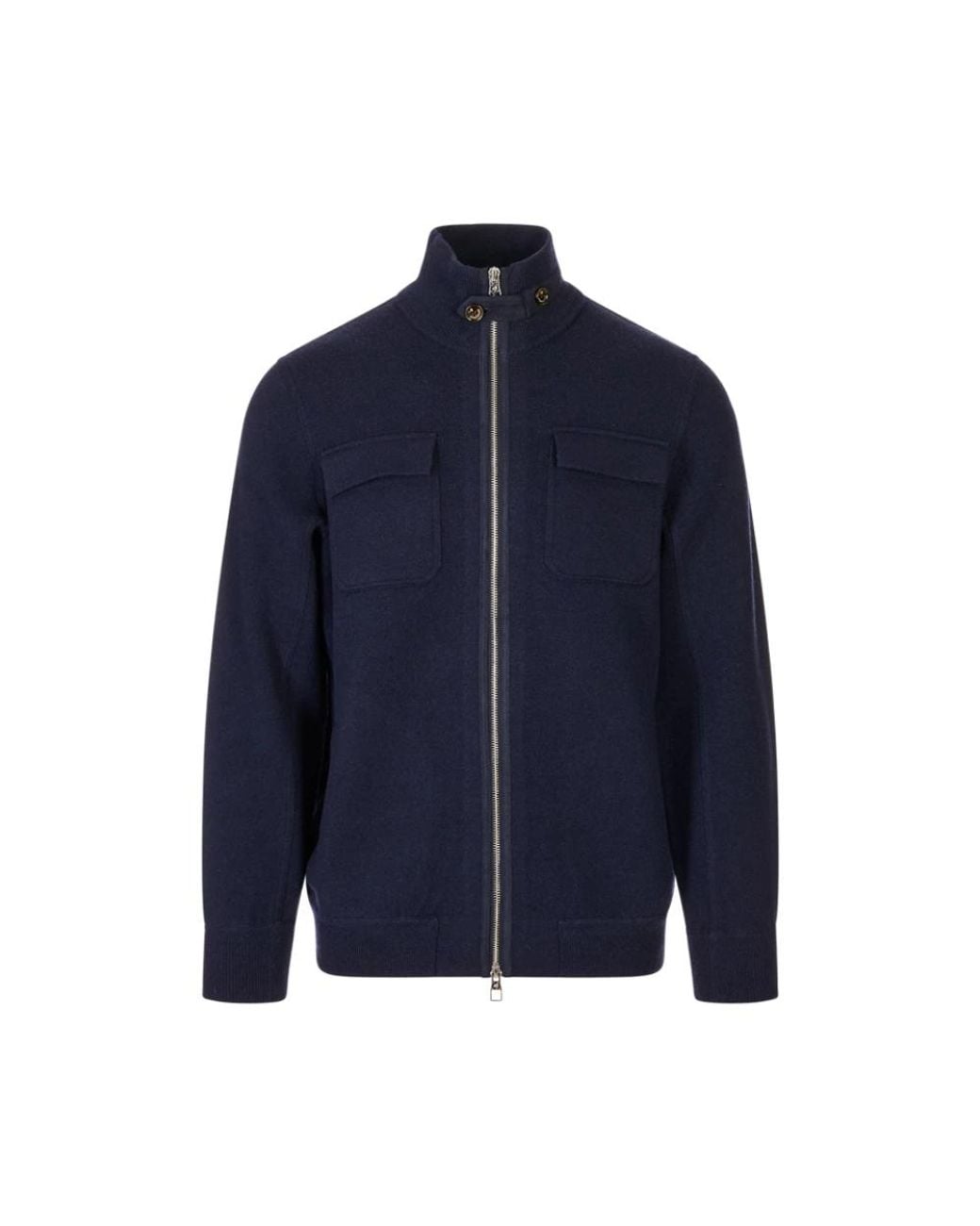 Montecore Gebreide Cardigan in het Blue voor heren