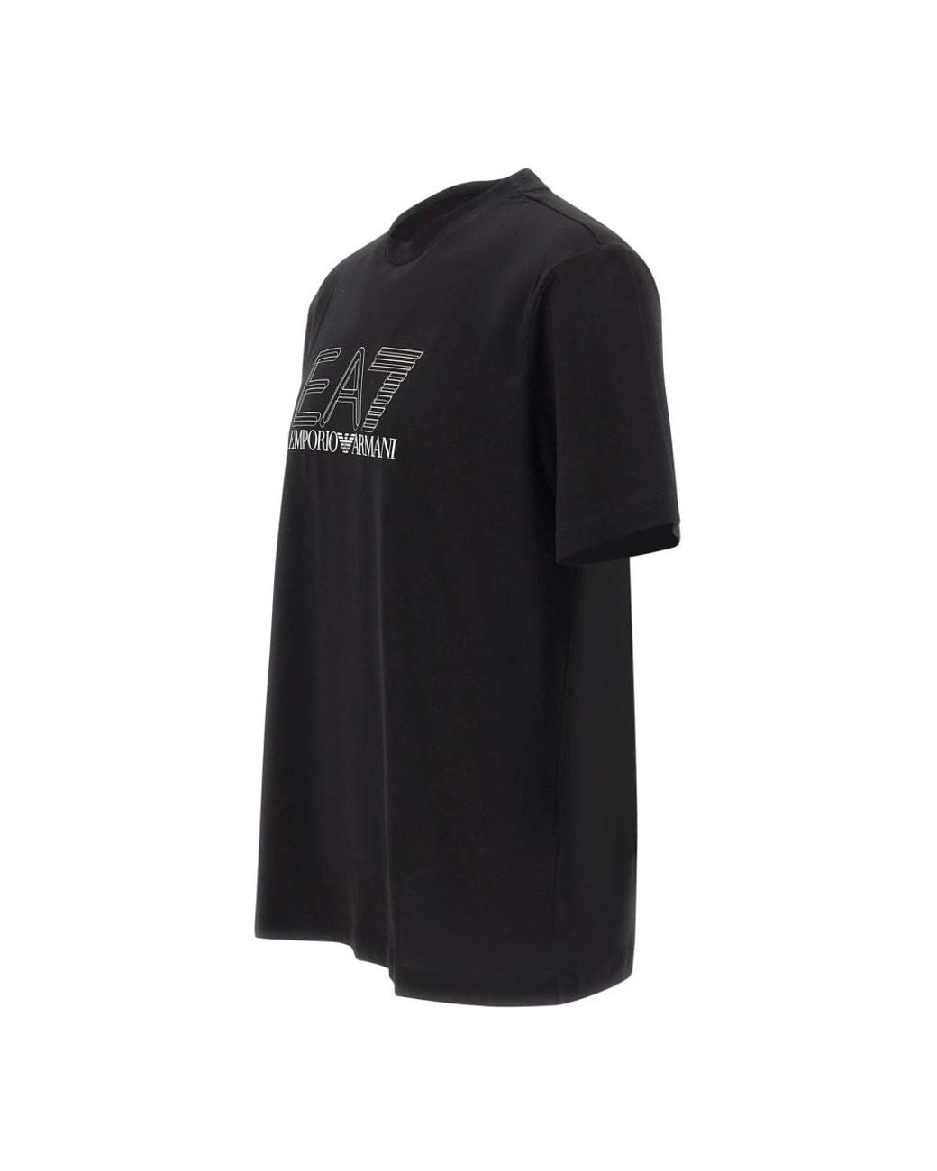 EA7 Black T-Shirts for men