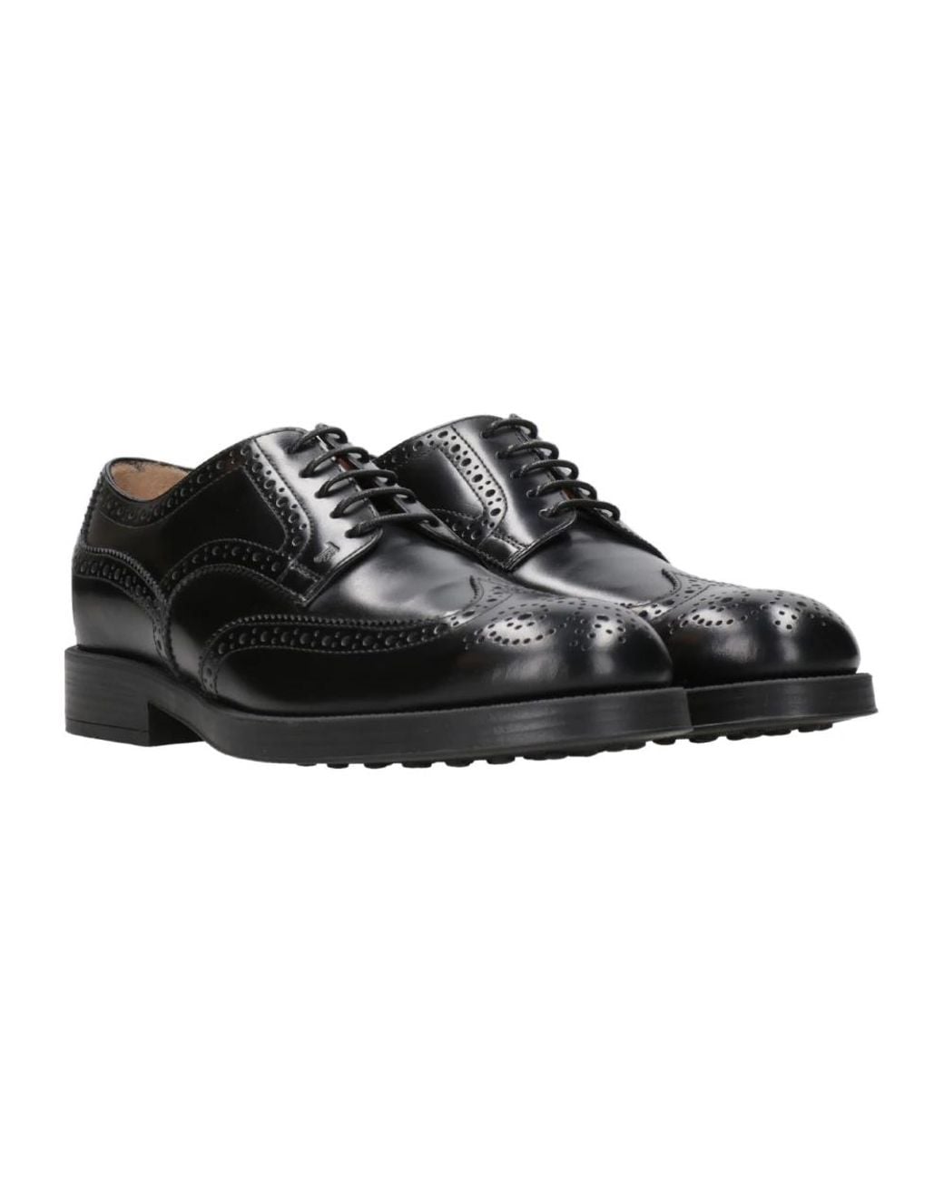 Tod's Black Dress Shoes for men