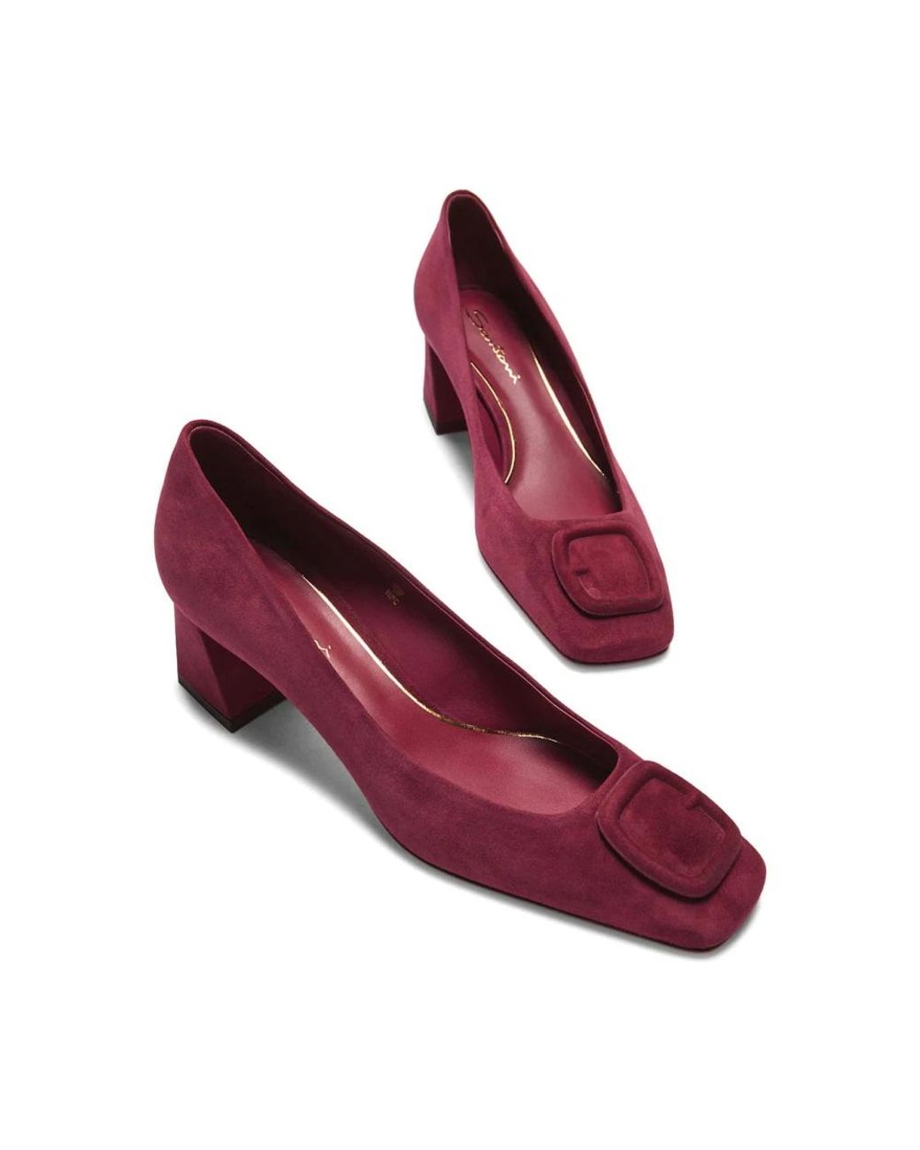 Santoni Red Pumps