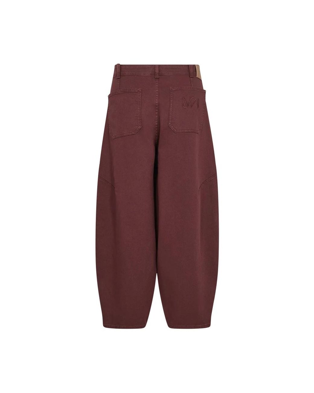 Mos Mosh Purple Cropped Trousers