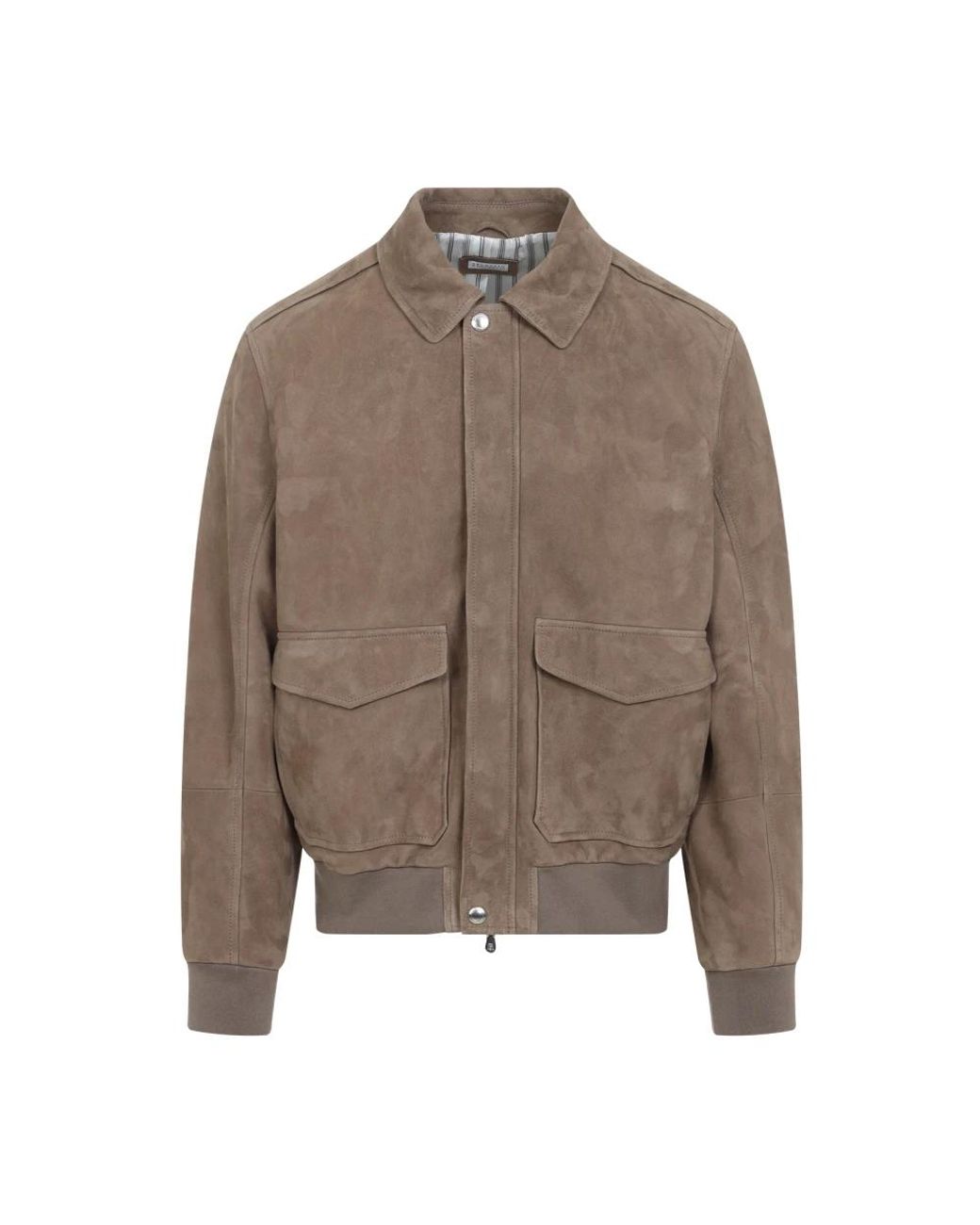Bomber Jackets Brunello Cucinelli pour homme en coloris Brown