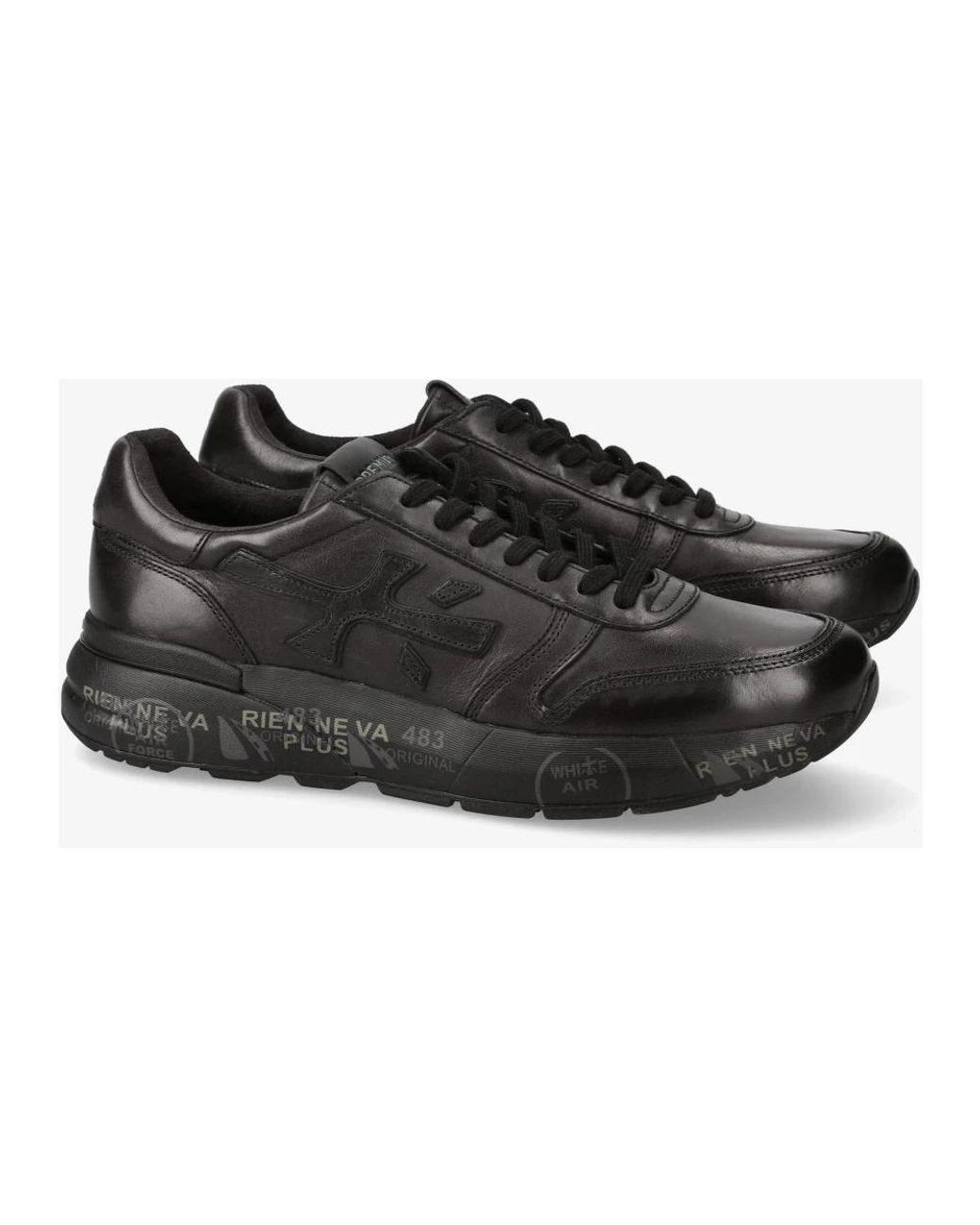 Premiata Black Sneakers for men