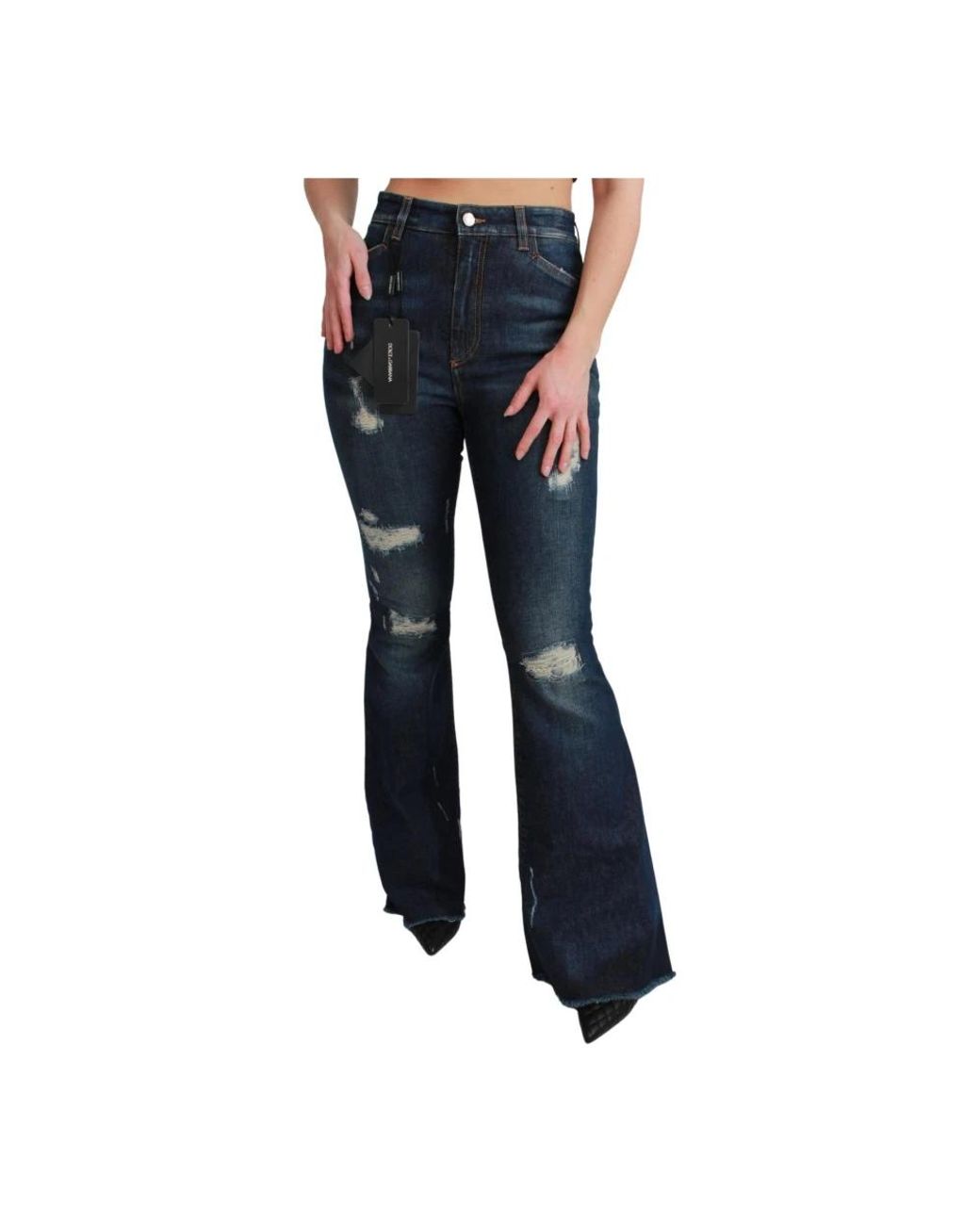 Flared Jeans Dolce & Gabbana de color Blue