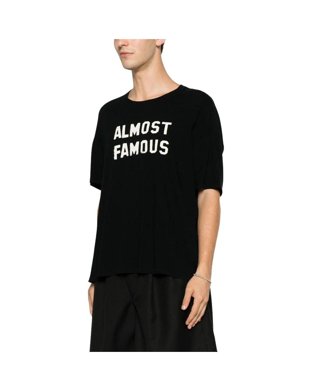 R13 Black T-Shirts for men